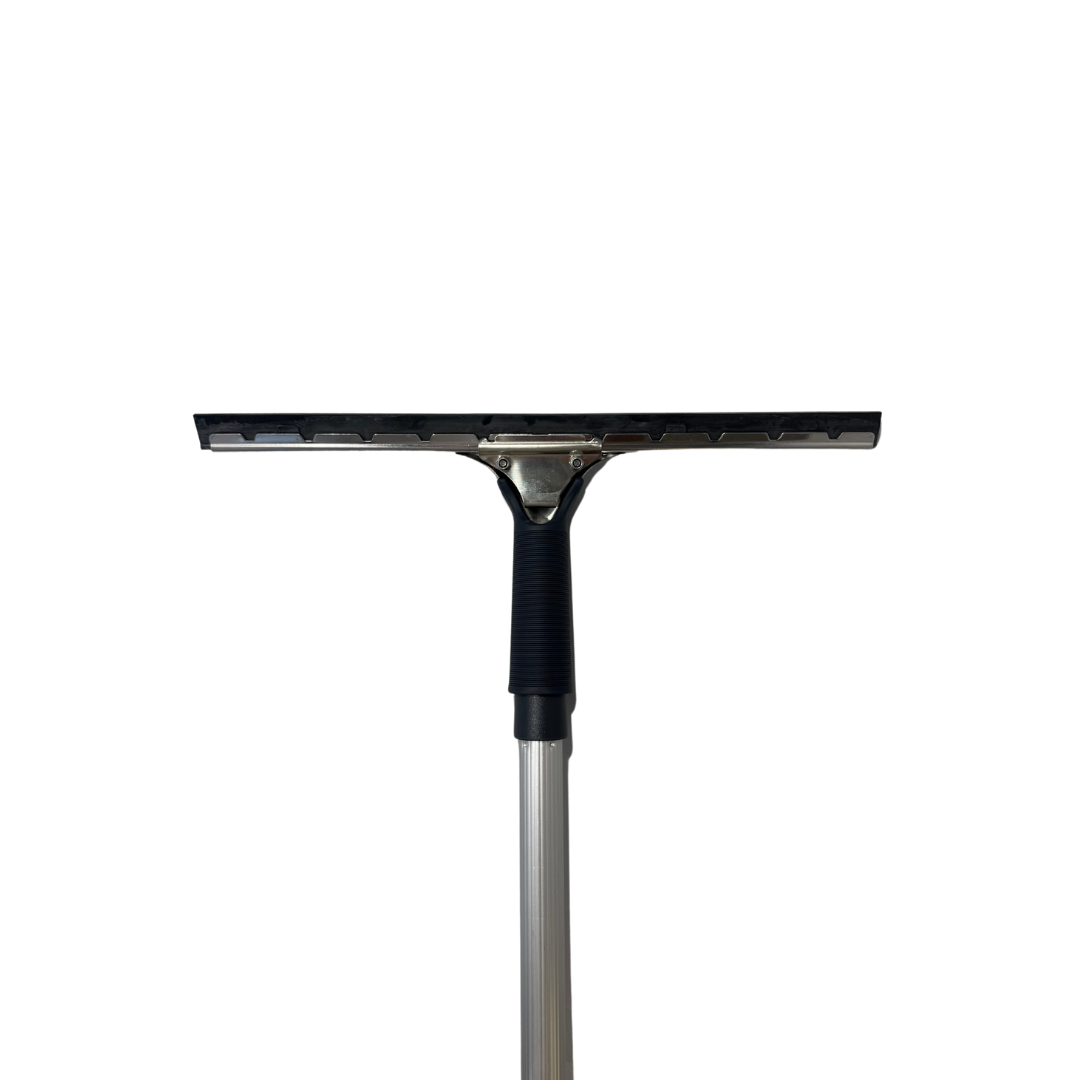 Brosse de Nettoyage pour vitres avec Manche télescopique en Forme de U