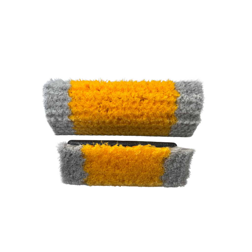 Brosse de lavage souple, pour perche télescopique – courbée 30°