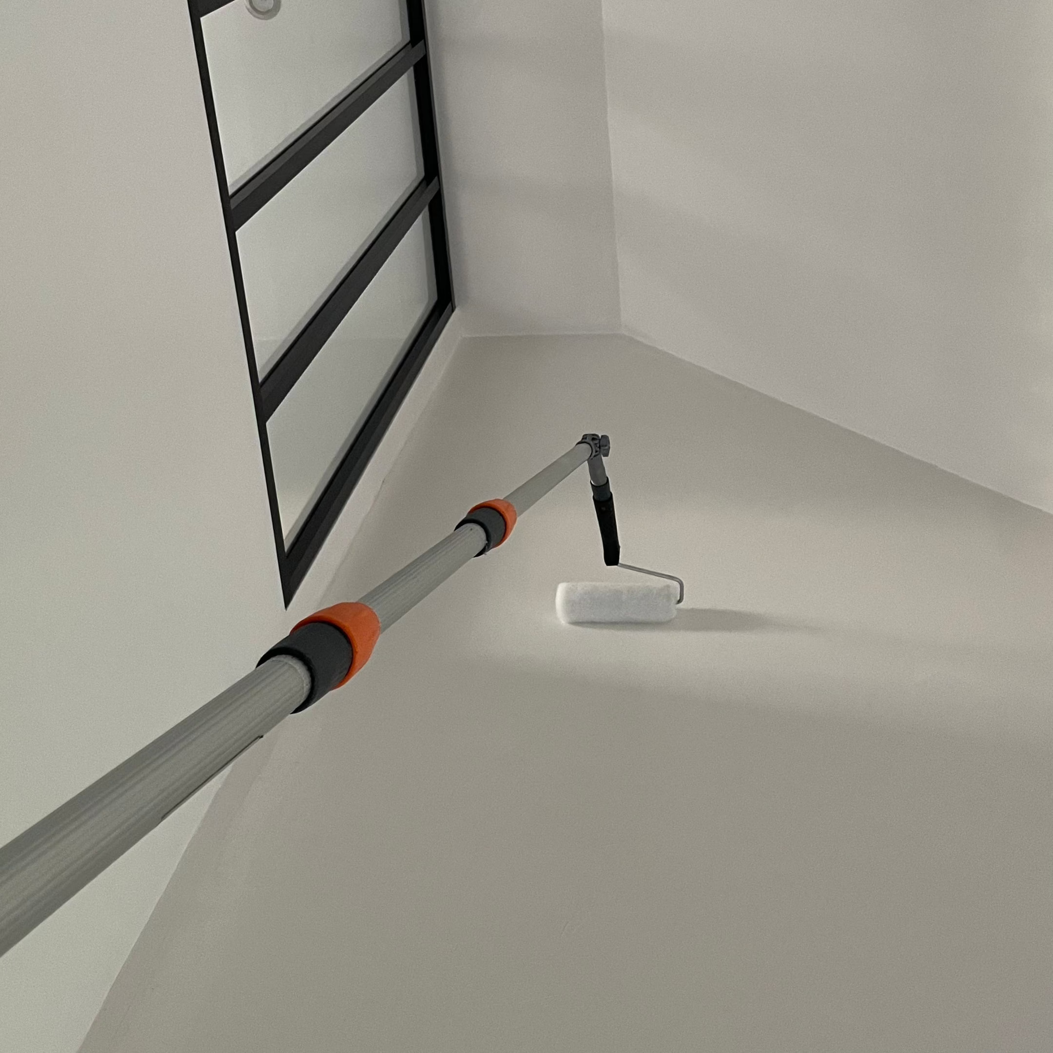 Utilisation Perche peinture télescopique en aluminium strié