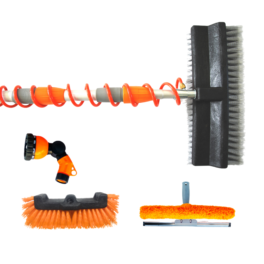 Kit hydro, pour perche télescopique + 3 accessoires