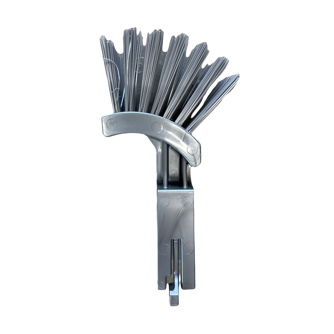 Brosse extra-dure pour balai triangulaire gouttières